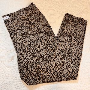 Old Navy Stevie Pant - XL - leopard print